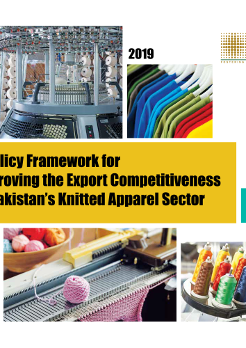 A Policy Framework For Improving The Export Competitiveness of Pakistan's Knitted Apparel