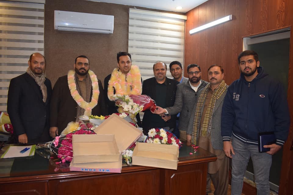 Delegation from GCCI visited Gujranwala Development Authority.