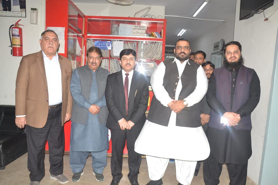 President GCCI Mr. Zia ul Haq visited the Sundas Foundation.