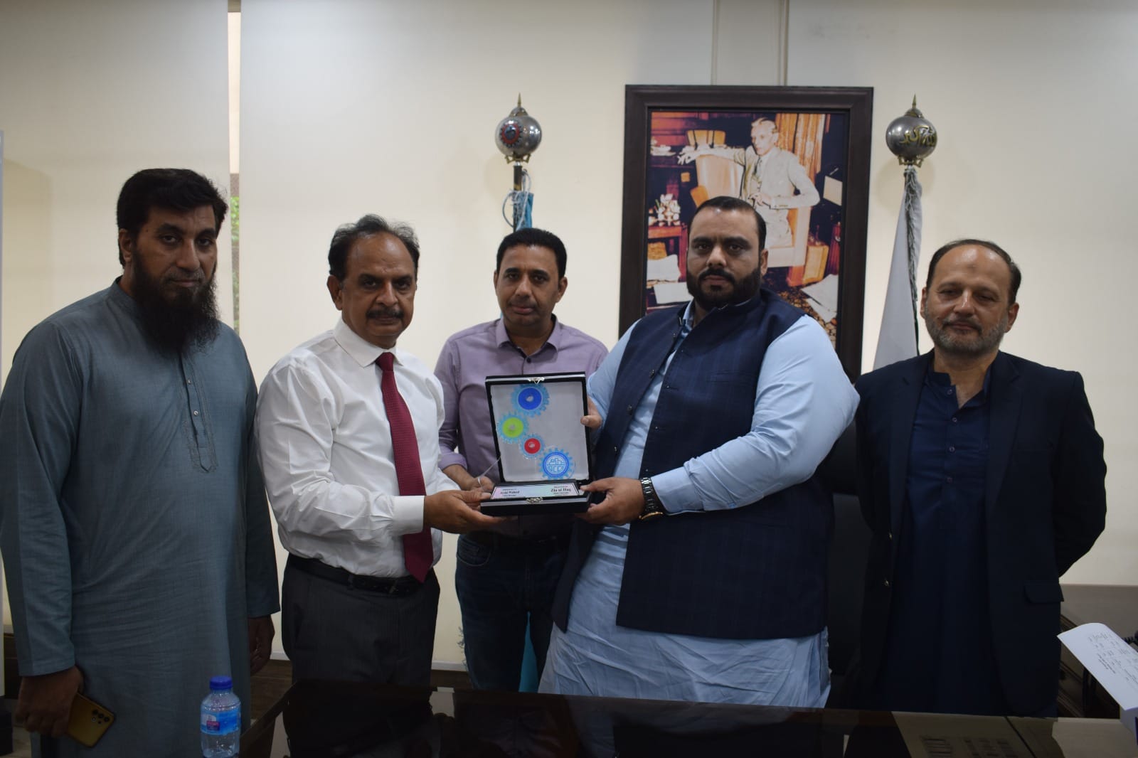 Chief Manager SBP Gujranwala visited GCCI.