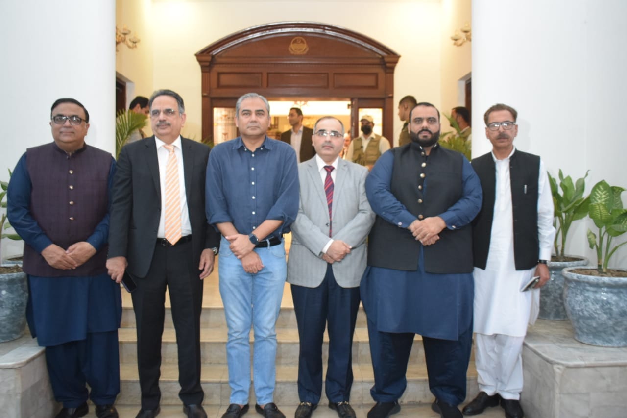 President GCCI had a meeting with Caretaker Chief Minister Punjab.