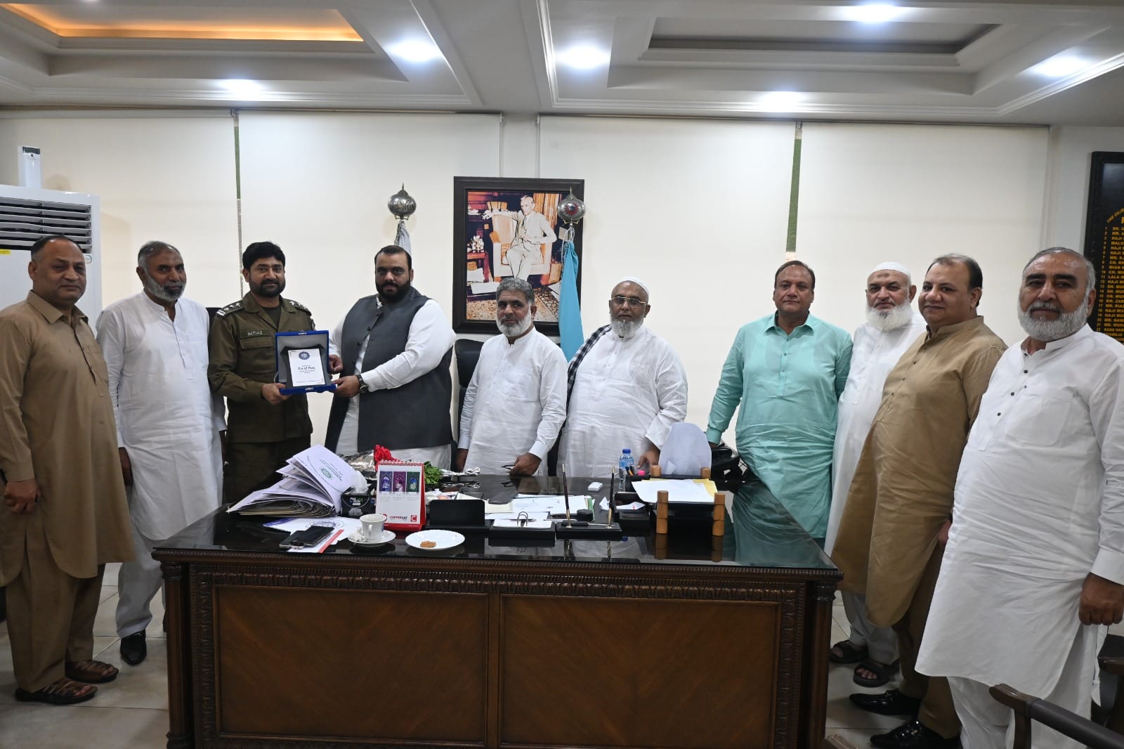 President GCCI had a meeting with DSP Kotwali 