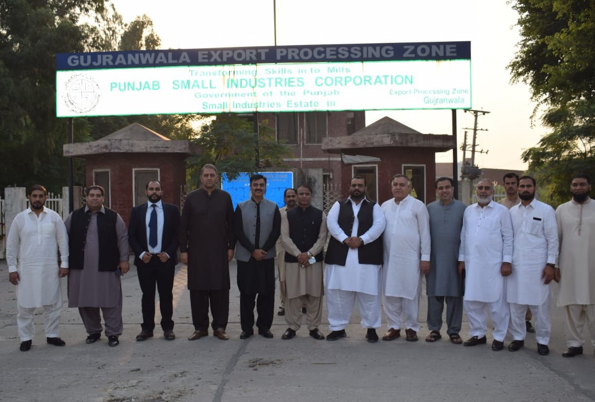 President GCCI and DC Grw along with the Interim CM Punjab Team, inspected the development works.