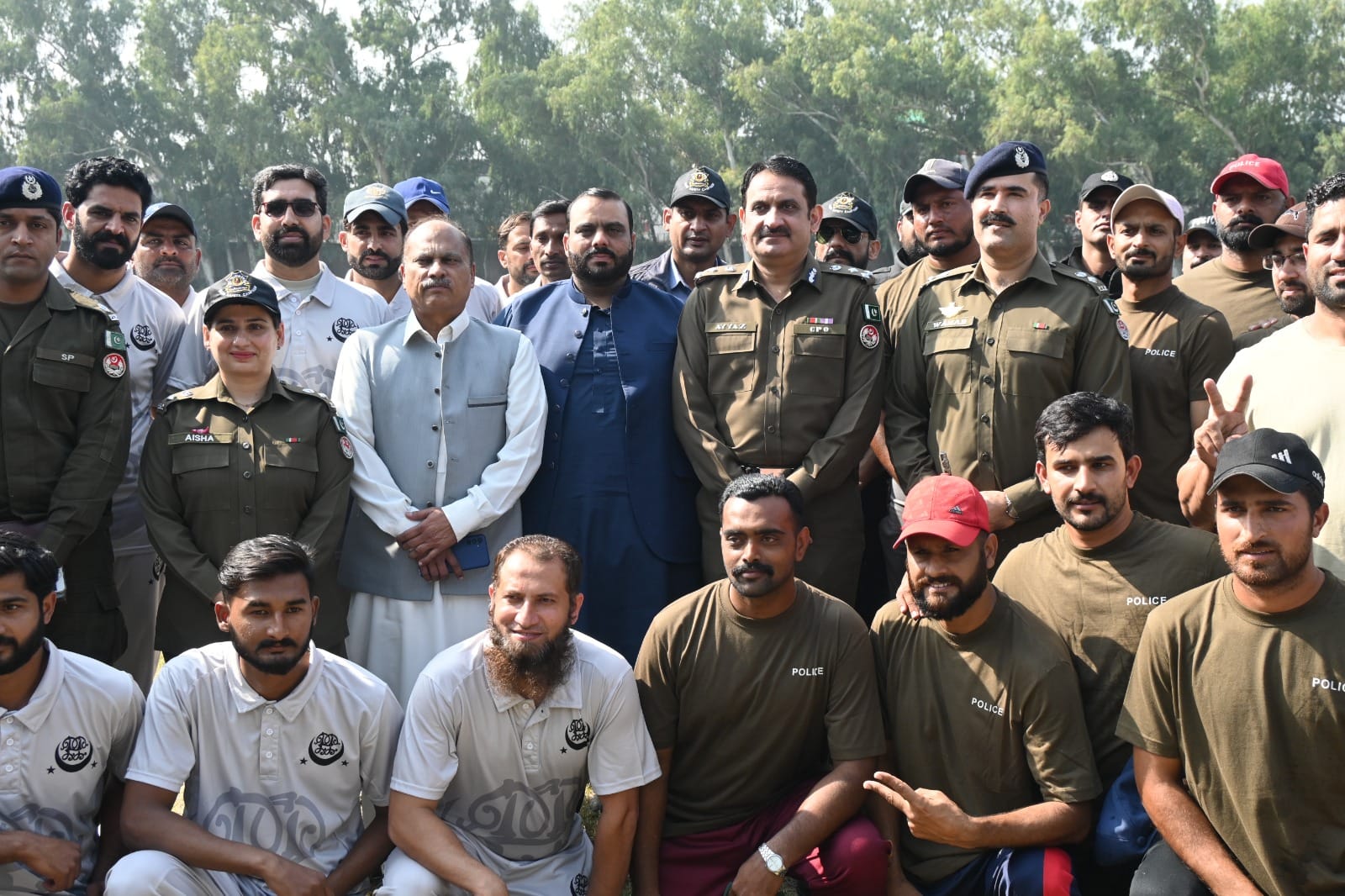 Friendly Cricket Match between GCCI Business Community and Gujranwala Police.