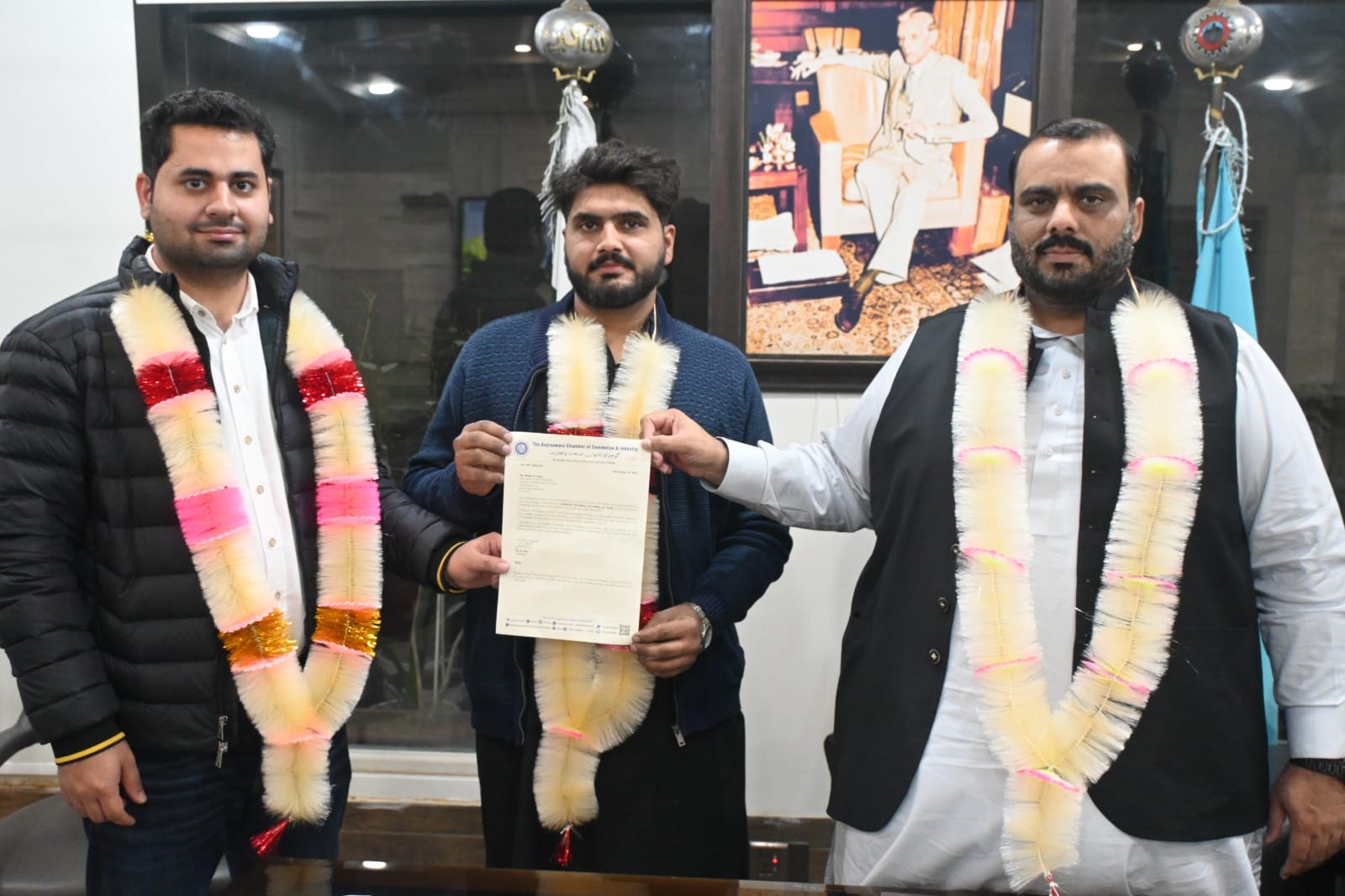 Office Bearers GCCI presented Chairman Standing Committee Notifications to GCCI Members