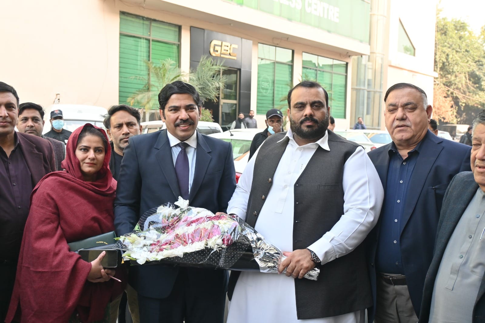 Secretary of Industries Punjab visited GCCI. 
