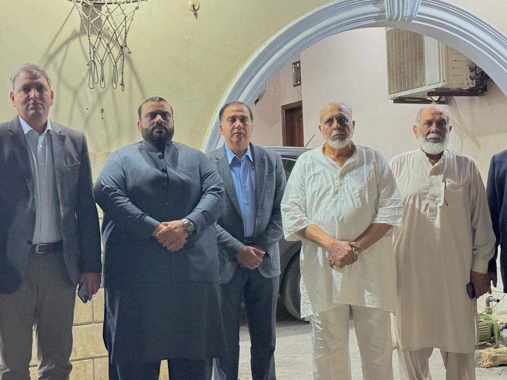 President GCCI had a meeting with Mr. Haji Iqbal and Mr. Haji Rauf from ARY network.