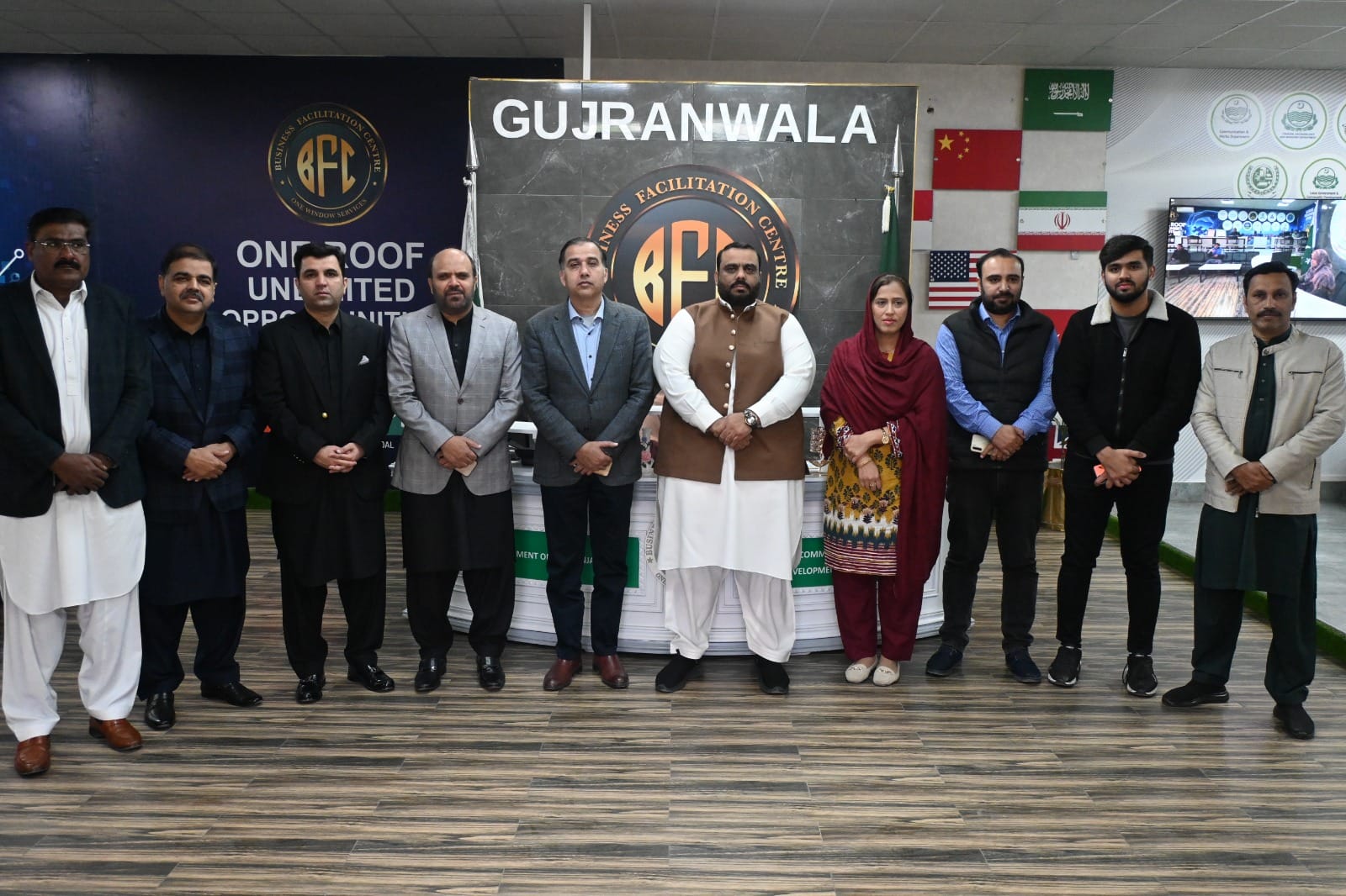 GCCI's Delegation visited Business Facilitation Centre.