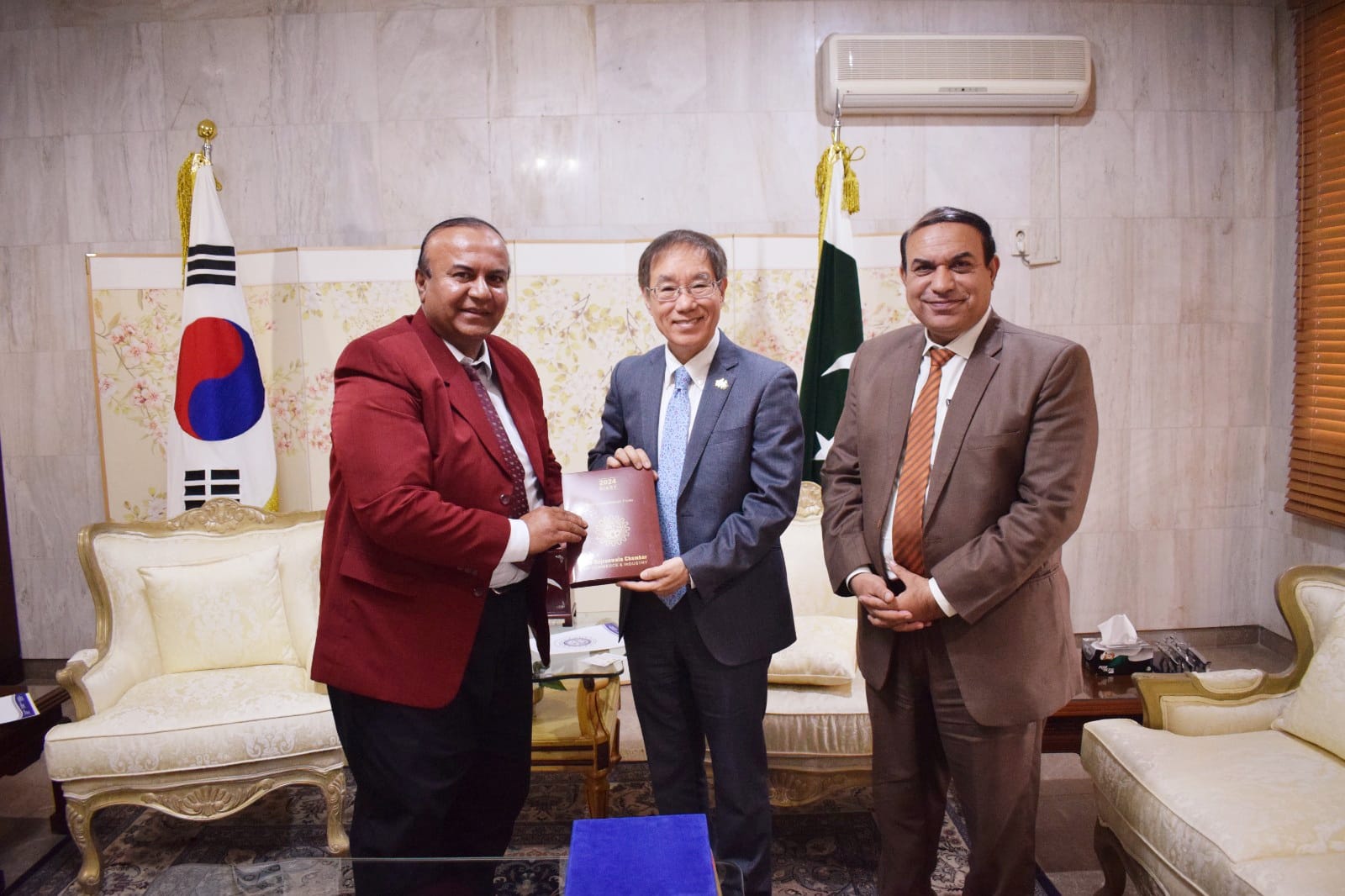 VP GCCI visited the Embassy of Republic of Korea to Pakistan.