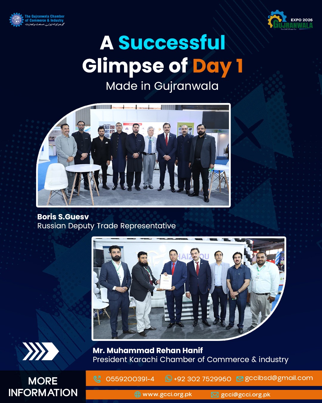 An incredible Day 1 at GCCI Made in Gujranwala 2026