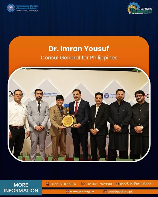 A moment of pride for Made in Gujranwala 2026 as we were honoured by the presence of Dr. Muhammad Imran Yousaf, Consul General of the Philippines, at the Karachi Expo Centre. His visit highlighted the importance of international collaboration and trade exchange. 