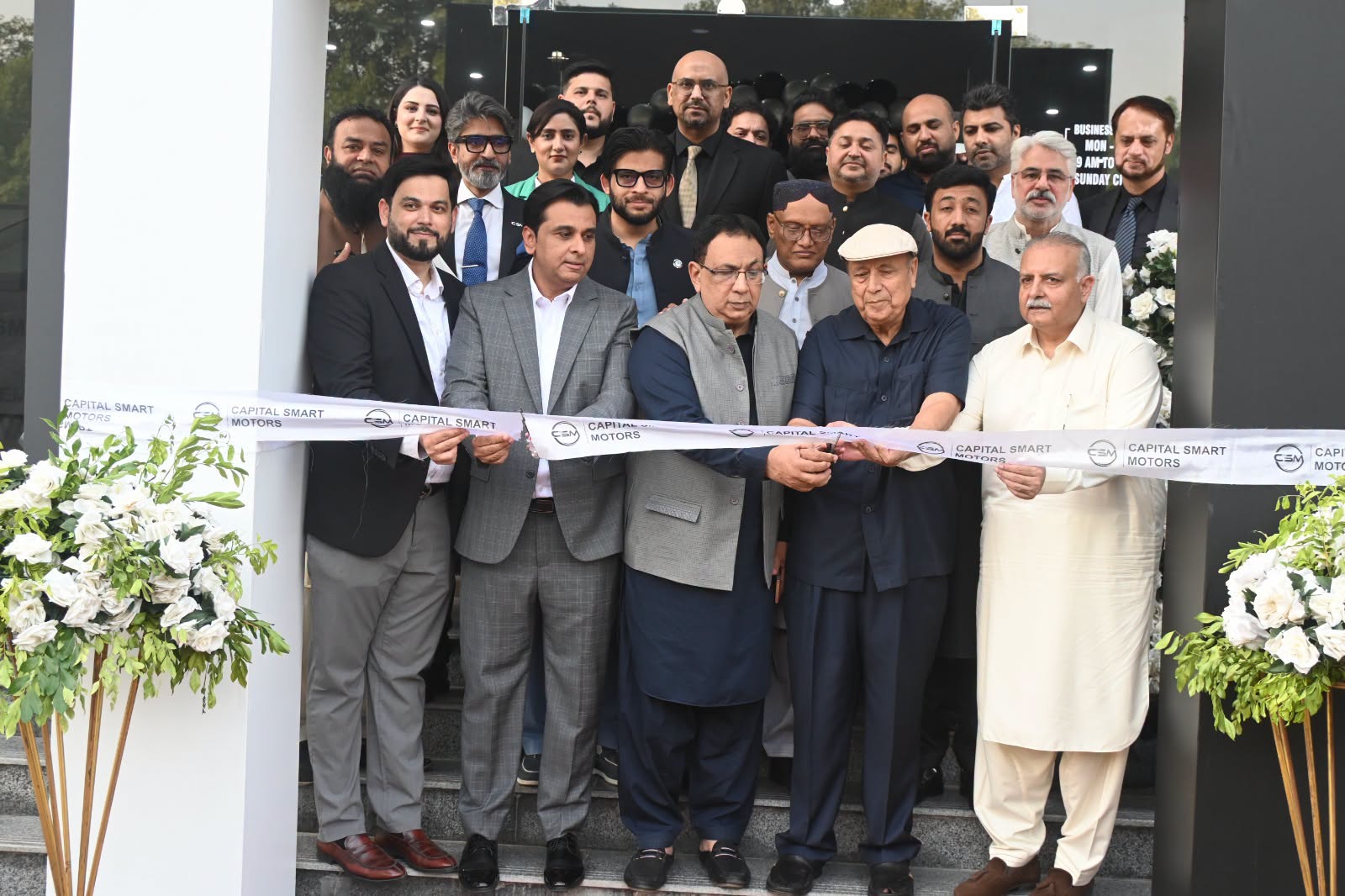 GCCI Leadership Attends the Inauguration Ceremony of Capital Smart Motors as Chief Guests