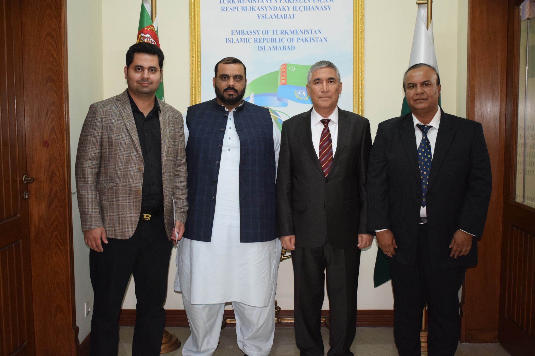 Office Bearers GCCI visited the Ambassador of Turkmenistan.