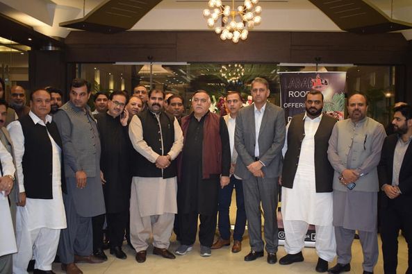 Chaudhry Kashif hosted a hearty feast in the Honors of Elected Regime GCCI.
