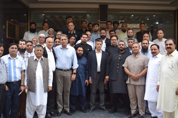 Caretaker Provincial Minister for Industry, Commerce & Investment visited GCCI.
