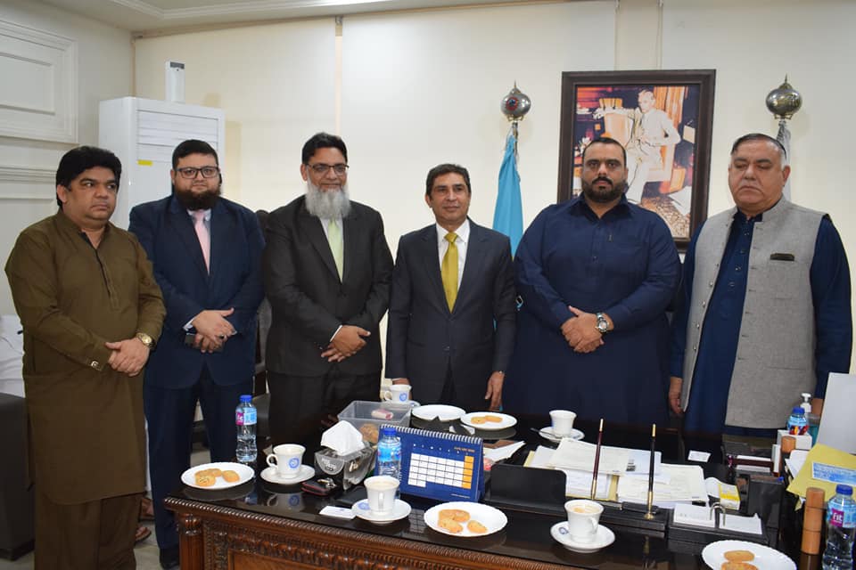 Delegation from Habib Metro Modaraba Management visited GCCI.